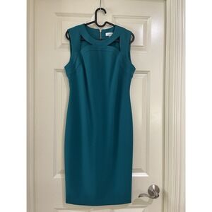 calvin klein women blue dress size 4